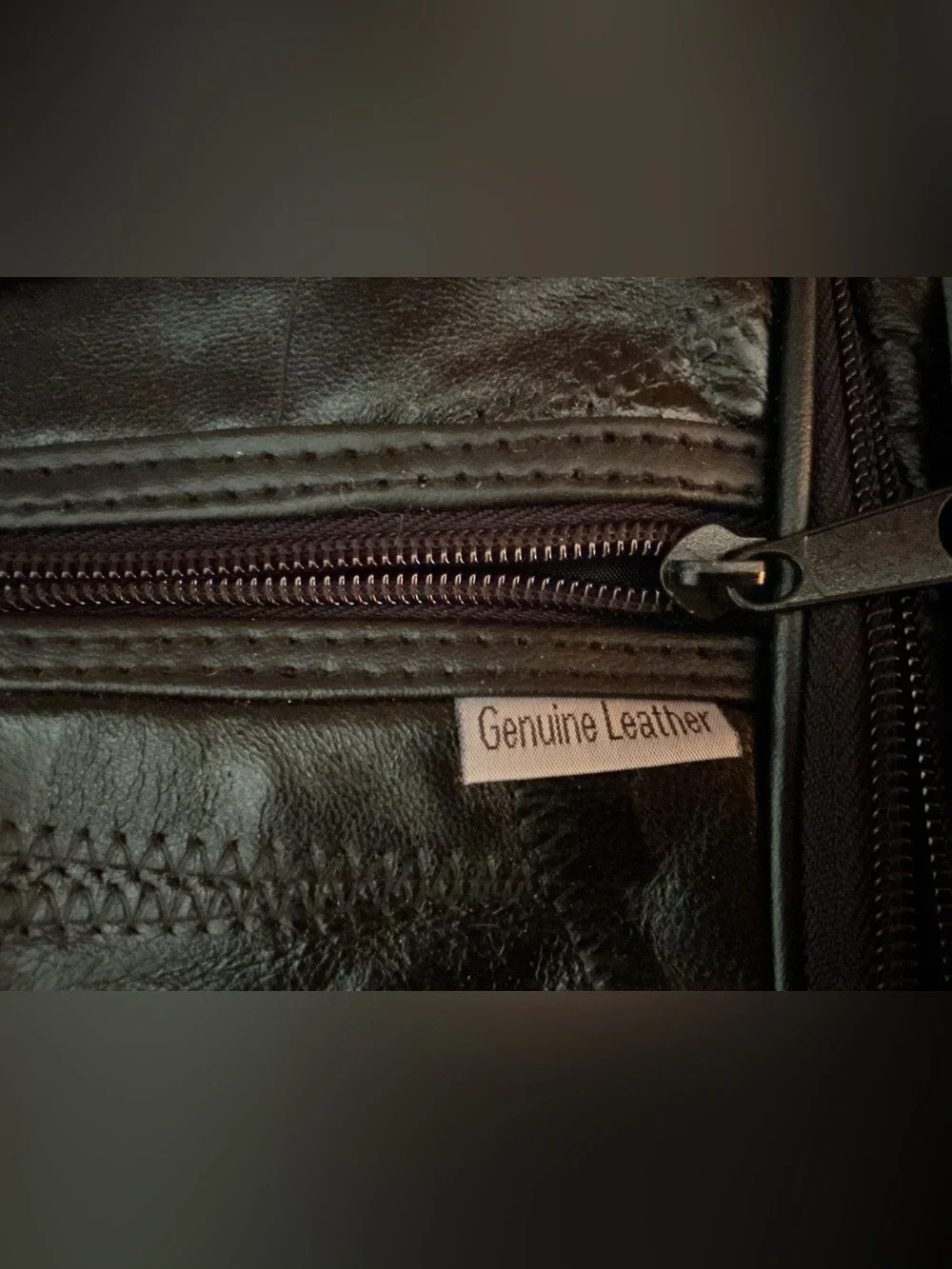 Beautiful leather Travel Backpack- NEW